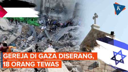 Gereja yang Tampung Pengungsi di Gaza Diserang Israel