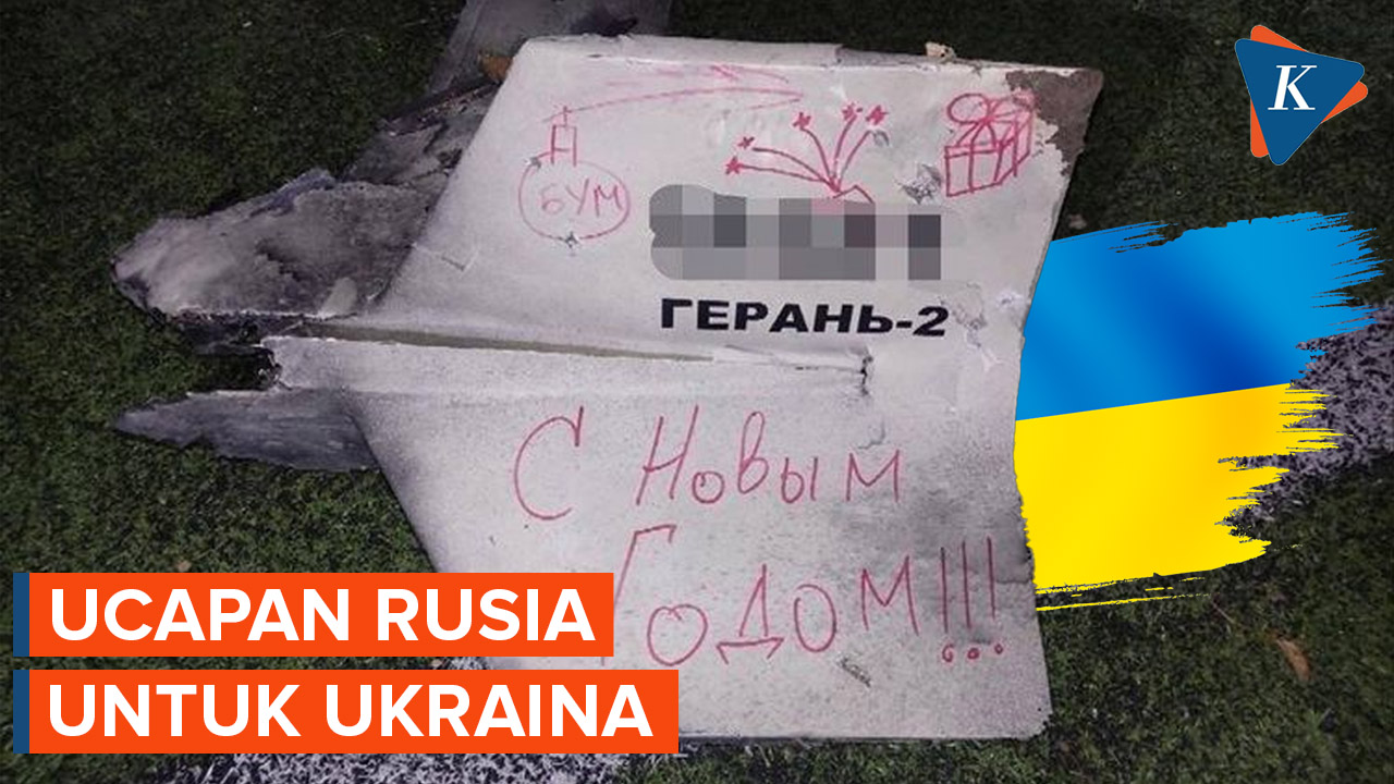 Rusia Kirim Ucapan Selamat Tahun Baru ke Ukraina dengan Drone Kamikaze