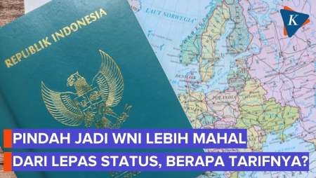 Mau Jadi WNI Bayar Rp 75 Juta, Lepas Status Rp 5 Juta