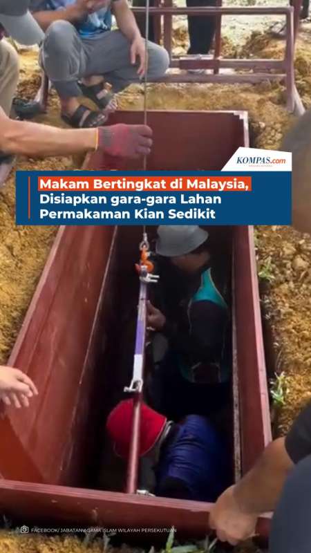 Malaysia Terapkan Pemakaman Bertingkat Gara-gara Lahan Permakaman Kian Sedikit