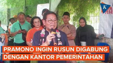 Pramono Ingin Bangun Rusun, Pasar, Sekolah, dan Kantor Pemerintahan di Satu Gedung