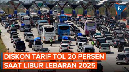 Pemerintah Akan Berikan Diskon Tarif Tol 20 Persen Selama Mudik Lebaran