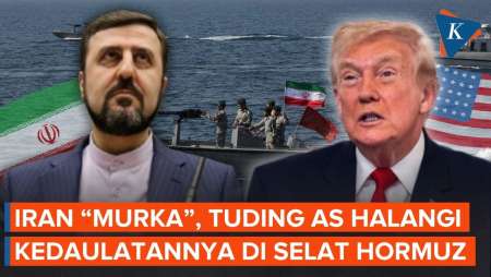 Iran Tuding AS Halangi Kedaulatan Teheran atas Selat Hormuz
