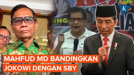 Mahfud MD Bandingkan Jokowi dengan SBY soal Kasus Hinaan