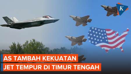 AS Kerahkan Jet Tempur Tambahan ke Timur Tengah Usai Trump Peringatkan Iran
