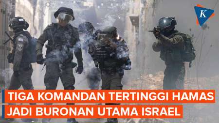 Israel Habis-habisan Buru Tiga Komandan Tertinggi Hamas, Ditangkap atau Tewas