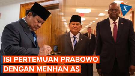 Prabowo Temui Menhan AS di Pentagon, Bahas Apa?