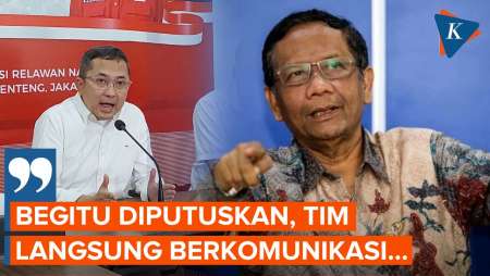 Mahfud Ikut Rumuskan Visi Misi? TPN: Kami Justru Beruntung Beliau Bukan Orang Kemarin Sore