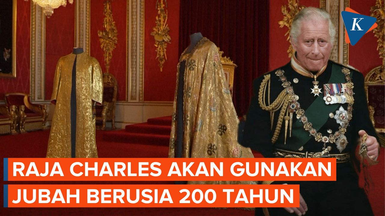 Raja Charles Akan Gunakan Jubah Kerajaan dari 1821 untuk Penobatan