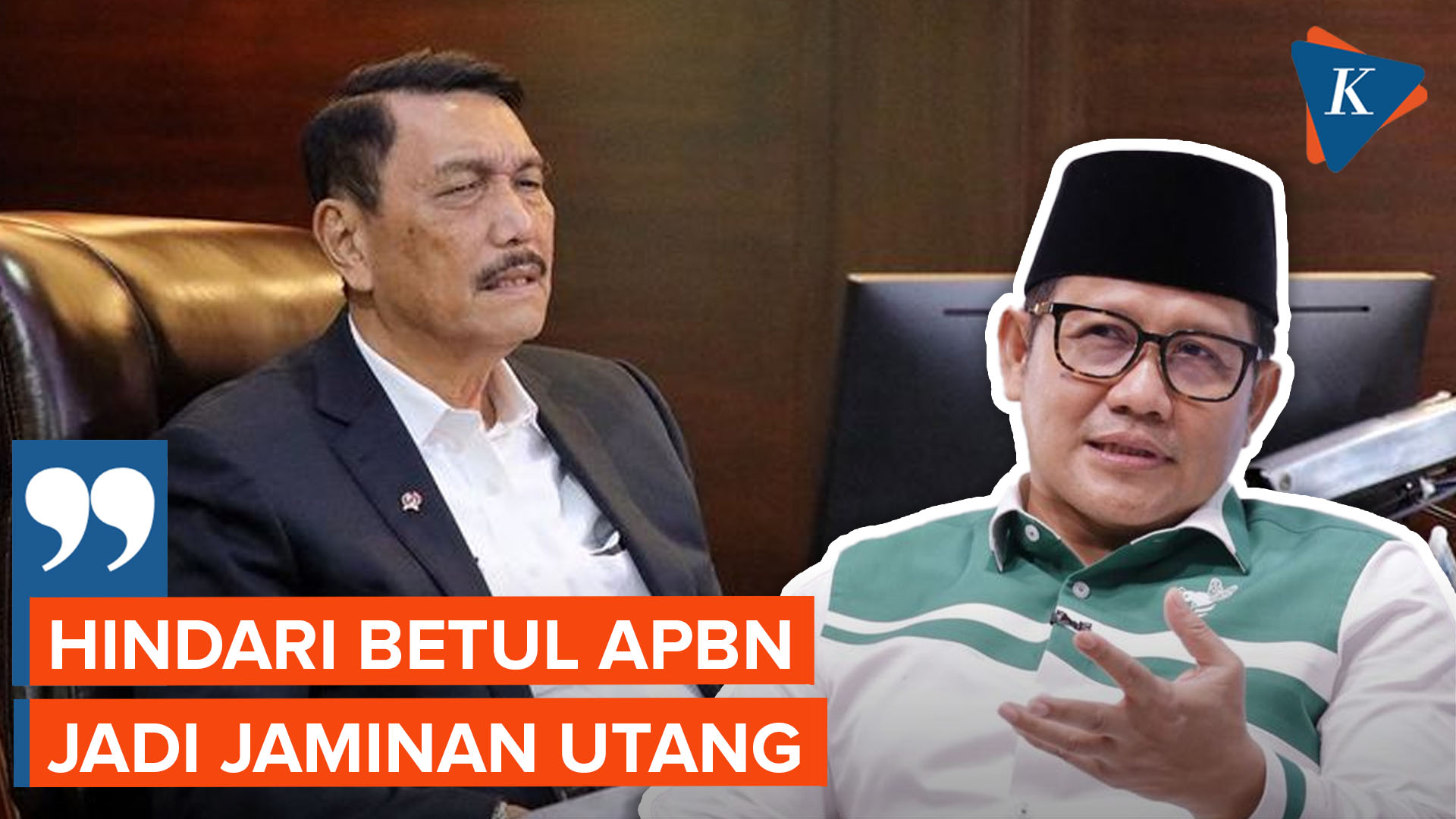 Cak Imin Dukung Luhut Tolak Permintaan China soal Kereta Cepat