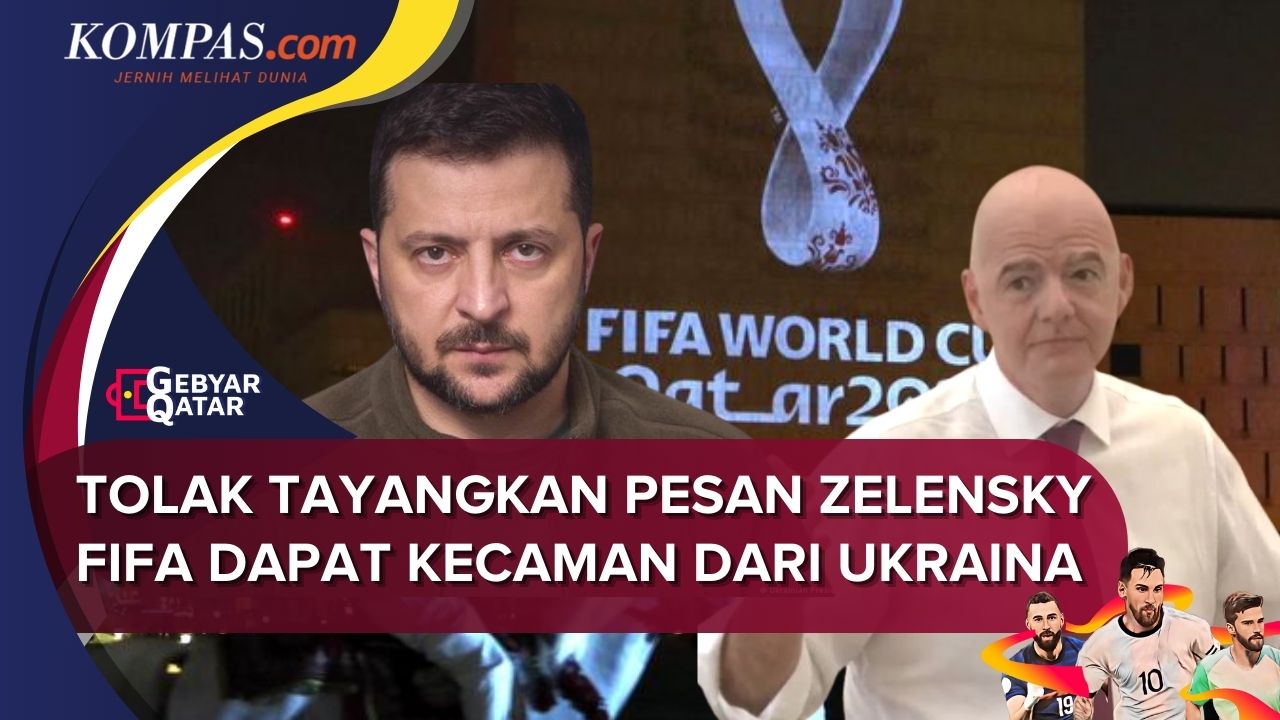Ukraina Langsung Kecam FIFA Usai Tidak Boleh Pidato Sebelum Pertandingan Final Piala Dunia Qatar