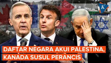 Kanada Ikuti Perancis, Ini Daftar Negara yang Akui Palestina