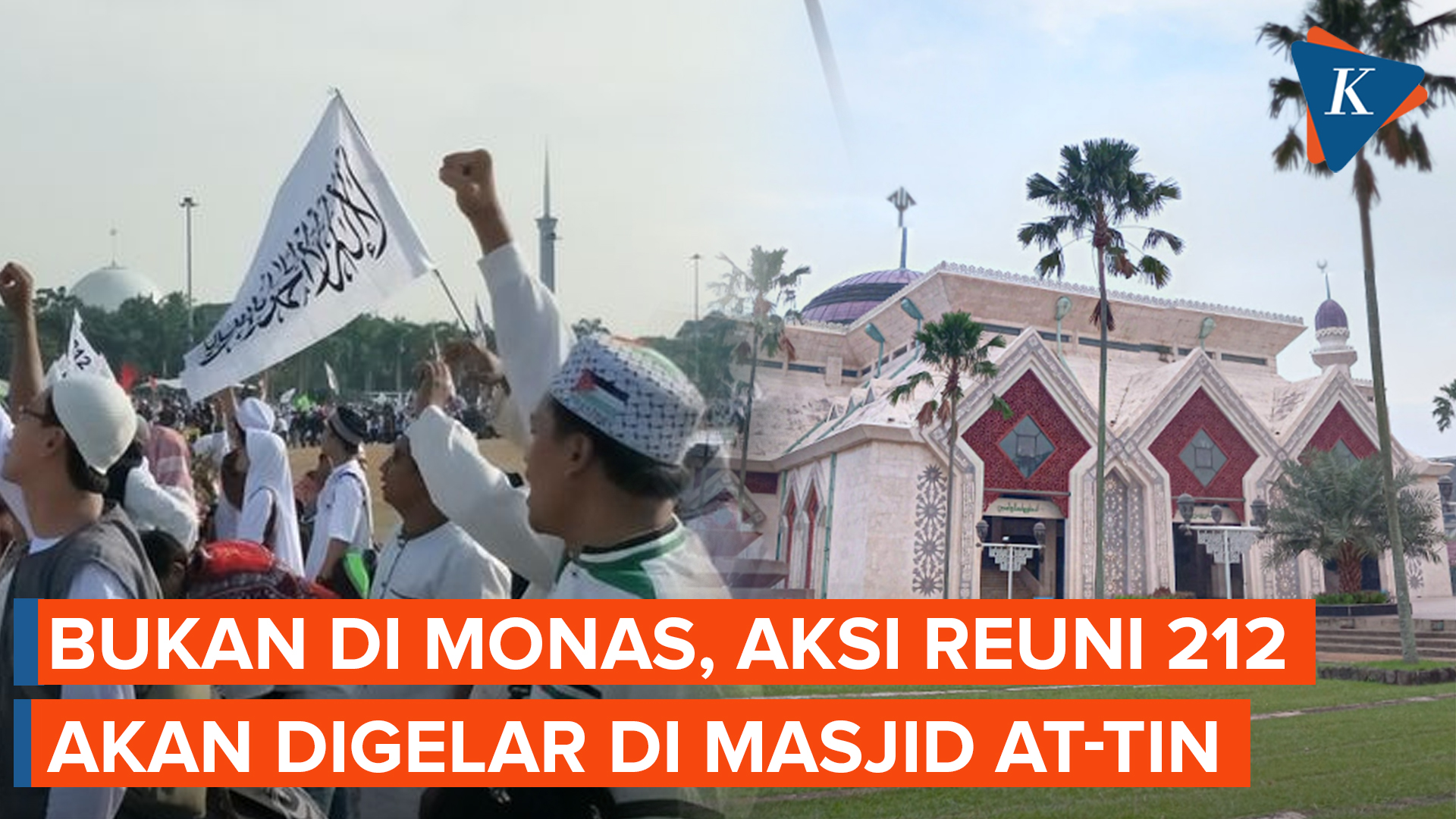 Tak Lagi di Monas, Reuni Aksi 212 Akan Digelar di Masjid At-Tin Jumat Besok