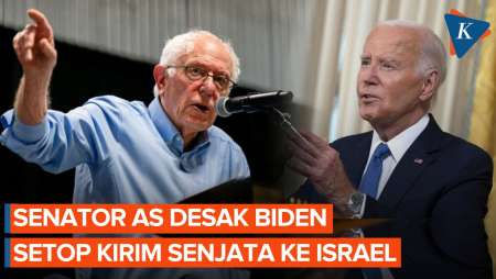 Senator AS Desak Biden untuk Tidak Kirim Senjata ke Israel