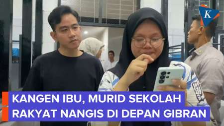 Gibran Video Call Orangtua Murid Sekolah Rakyat, Langsung Banjir Air Mata 