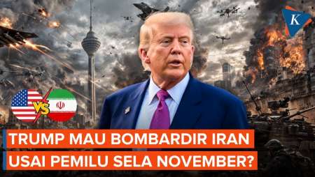 Trump Diam-diam Siapkan Rencana Bombardir Iran Usai Pemilu Sela