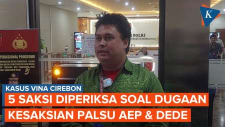 Kasus Vina Cirebon, Bareskrim Periksa 5 Saksi soal Dugaan Kesaksian Palsu Aep dan Dede