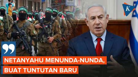 Hamas Tuding Netanyahu Bikin Syarat-syarat Baru Tunda Gencatan Senjata