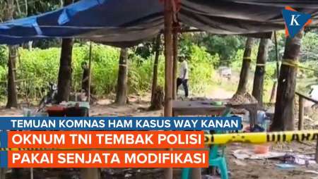 Oknum TNI Jaga Sabung Ayam di Way Kanan Pakai Senjata Modifikasi