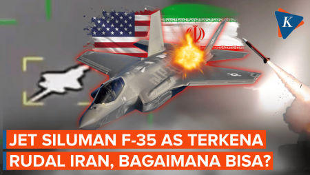 Sandang Gelar "Jet Siluman", Kenapa F-35 AS Bisa Dihantam Rudal Iran?