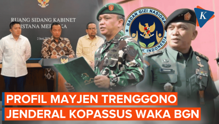 Profil Mayjen TNI Trenggono, Jenderal Kopassus Wakil Kepala BGN Yang Baru