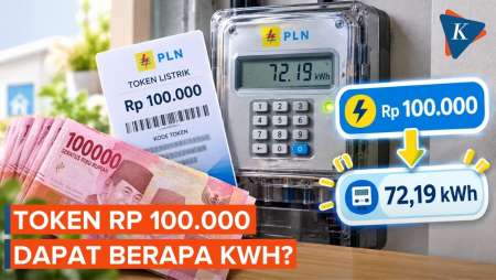 Tarif Listrik 14-17 Ditetapkan, Beli Token Rp 100.000 Dapat Berapa kWh?