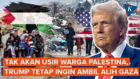 Trump Tegaskan Tidak Ada Warga Palestina yang Akan Diusir dari Gaza