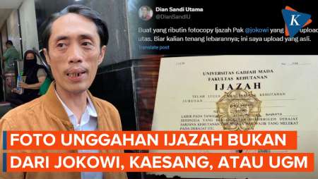 Jawaban Kader PSI Dian Sandi soal Asal-usul Foto Ijazah Jokowi yang Diyakini Asli