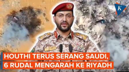 6 Rudal Balistik Meluncur Ke Saudi, Houthi Klaim Bidik Riyadh Dan Aramco