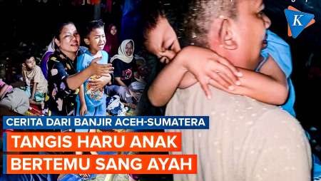 Jalan Empat Hari Membelah Hutan, Ayah Ini Akhirnya Ketemu Sang Anak...