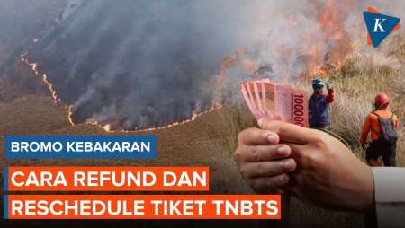 Bromo Ditutup Total Karena Kebakaran, Ini Cara Refund Dan Reschedule Tiket!