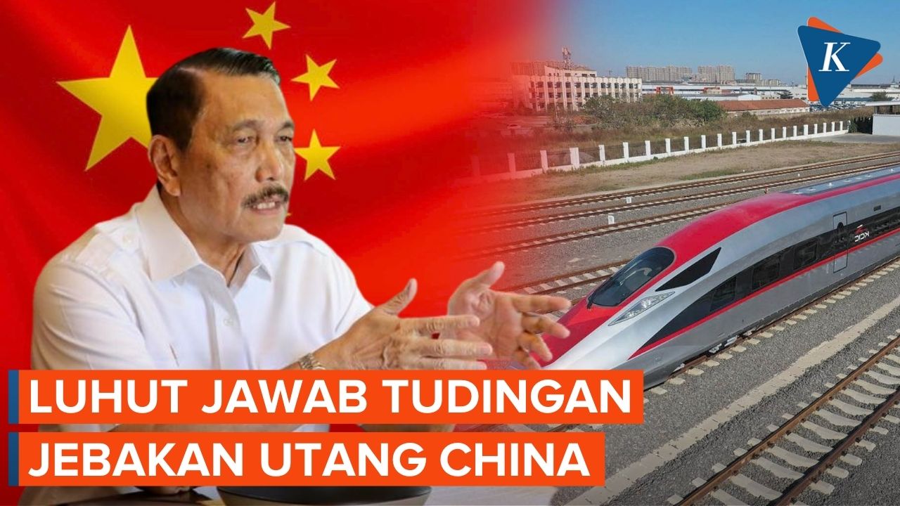 Luhut Jawab Tudingan Jebakan Utang China di Proyek Kereta Cepat