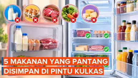 5 Makanan Yang Tidak Boleh Disimpan Di Pintu Kulkas