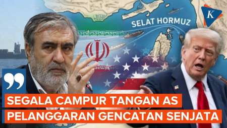 AS Mau Kawal Kapal Di Hormuz, Iran: Campur Tangan AS Langgar Gencatan!