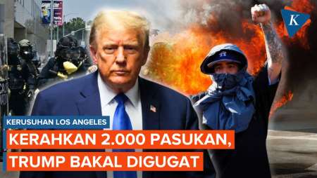 Kerusuhan Los Angeles, Jaksa Agung California Bakal Gugat Trump