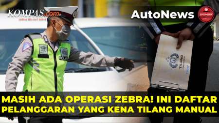 Tak Semua Pakai ETLE, Ini Pelanggaran Lalin Yang Kena Tilang Manual