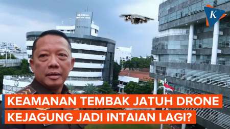Drone di Atas Kejagung Ditembak Jatuh, Muncul Setelah Ramai Jampidsus Dikuntit Densus88