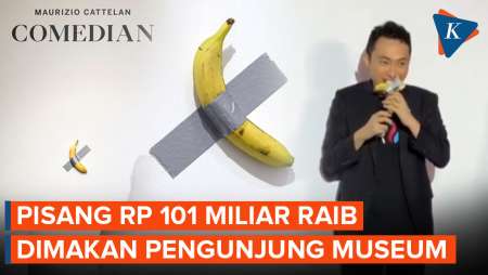 Pisang Rp 101 Miliar Dimakan Pengunjung Museum Perancis, Sang Seniman Kecewa