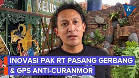 Kisah Pak RT Bikin Gerbang Tap In dan GPS Motor gara-gara Marak Curanmor, Gang Jadi Aman