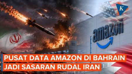 Balas AS, Iran Gempur Pusat Data Amazon Di Bahrain