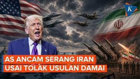 AS Rencanakan Serangan Dahsyat Usai Tolak Proposal Iran