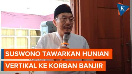 Suswono Tawarkan Hunian Vertikal ke Warga Kampung Melayu yang Sering Kebanjiran