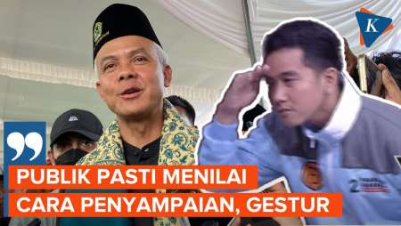 Respons Santai Ganjar soal Sindiran Gibran ke Mahfud di Debat Cawapres