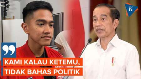 Kaesang Sebut Tidak Bahas Politik jika Bertemu Sang Ayah