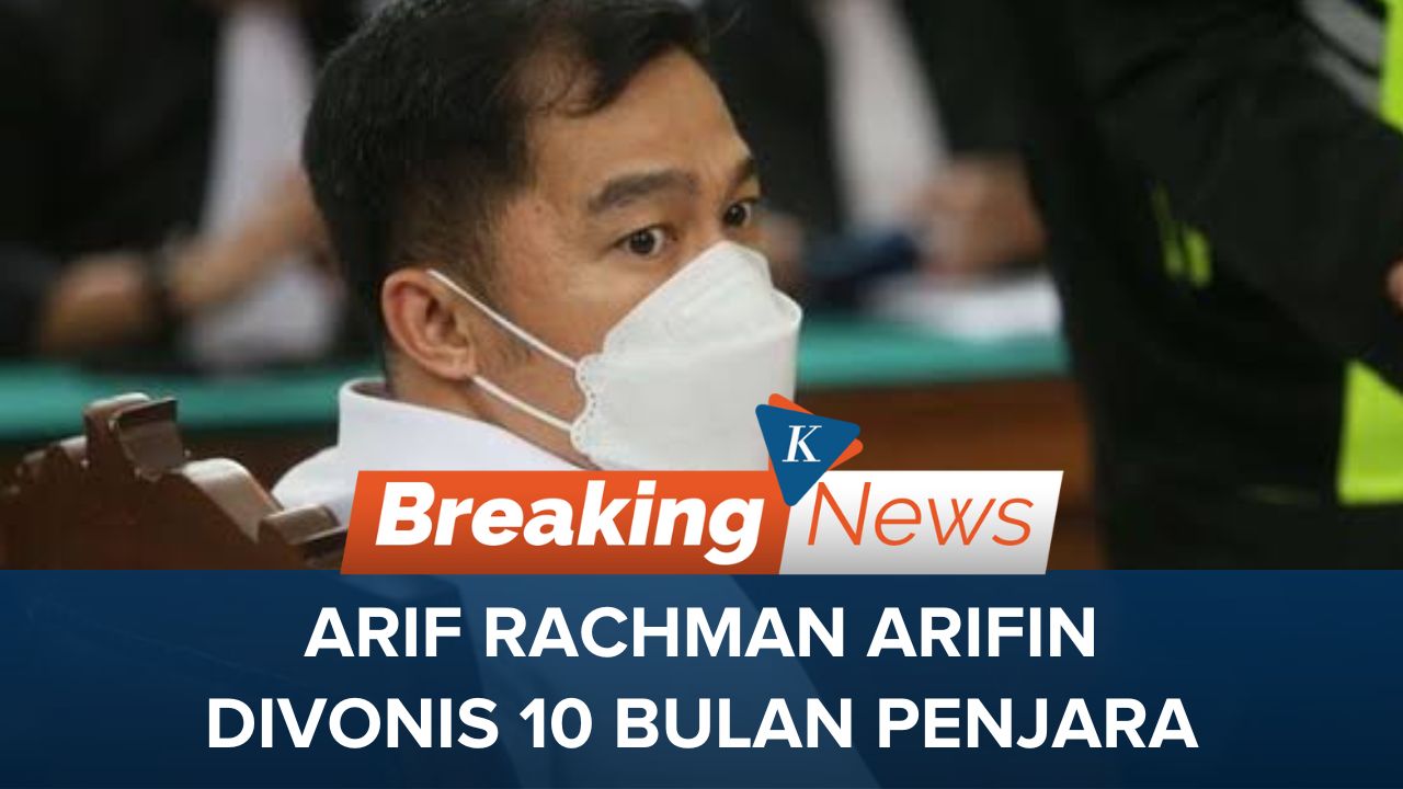 Arif Rachman Arifin Divonis 10 Bulan Penjara atas Kasus Obstruction of Justice Kematian Yosua