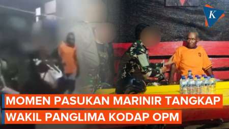 Detik-detik Pasukan Marinir Tangkap Wakil Panglima Daerah OPM