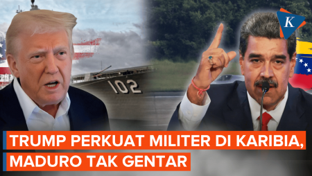 AS Kerahkan Kekuatan Militer Di Karibia, Maduro: Kami Tak Gentar!