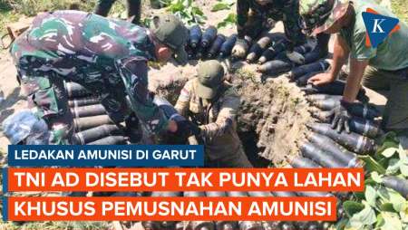TNI AD Disebut Tak Punya Lahan untuk Musnahkan Bahan Peledak