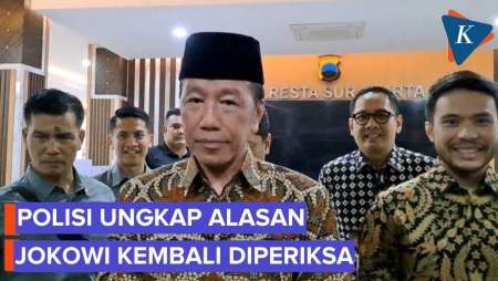 Jokowi Kembali Diperiksa Penyidik, Ini Alasan Polisi