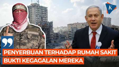 Hamas Tuding Israel Sudah Alami Kegagalan dengan Serbuan ke RS Al Shifa